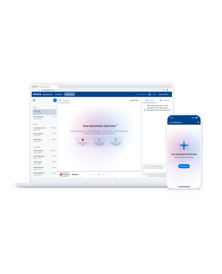 Philips SpeechLive Professional AI-assistent tilleggspakke, 12 mån Philips SpeechLive Professional AI-assistent tilleggspakke, 12 mån